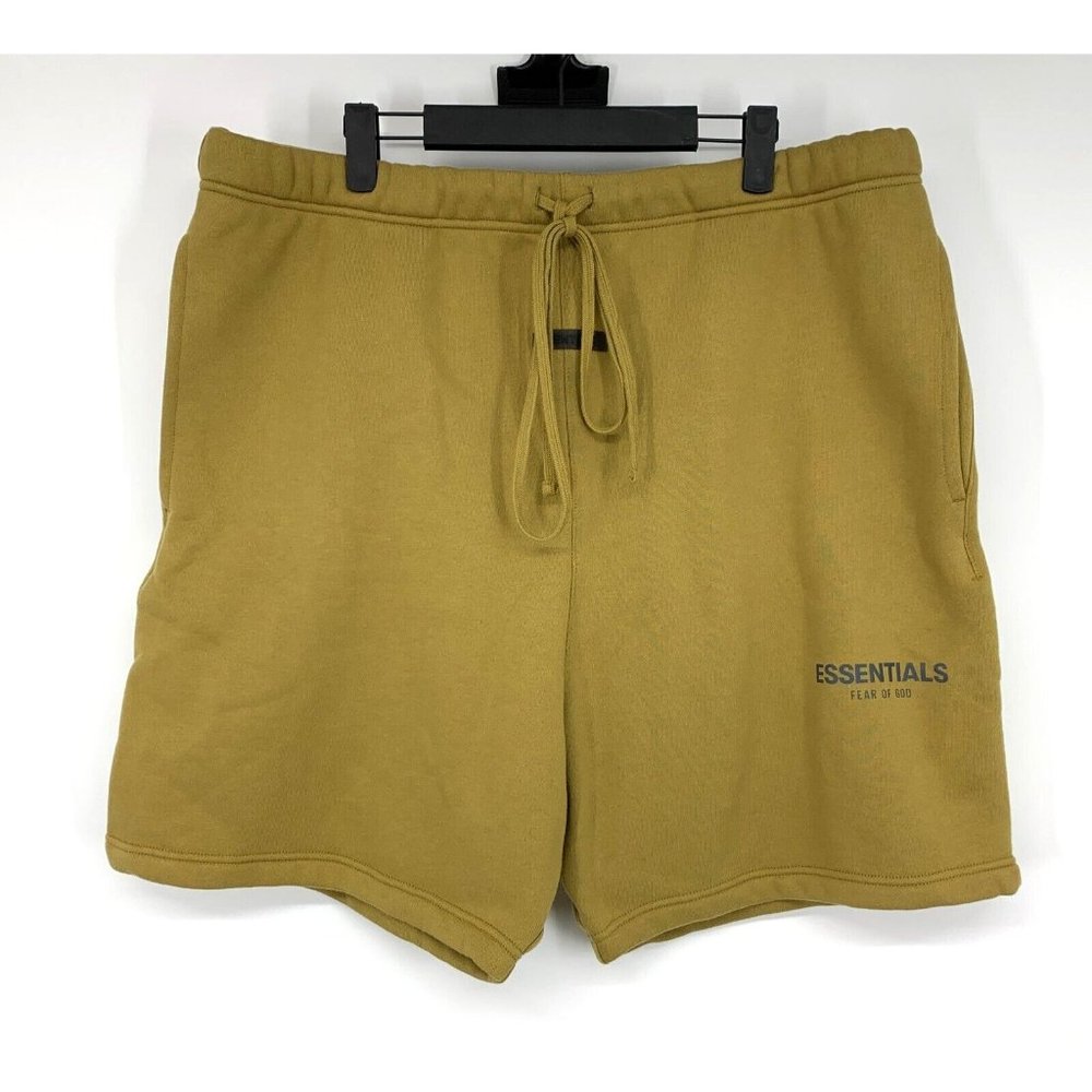 Fear of God Essentials Tan Shorts